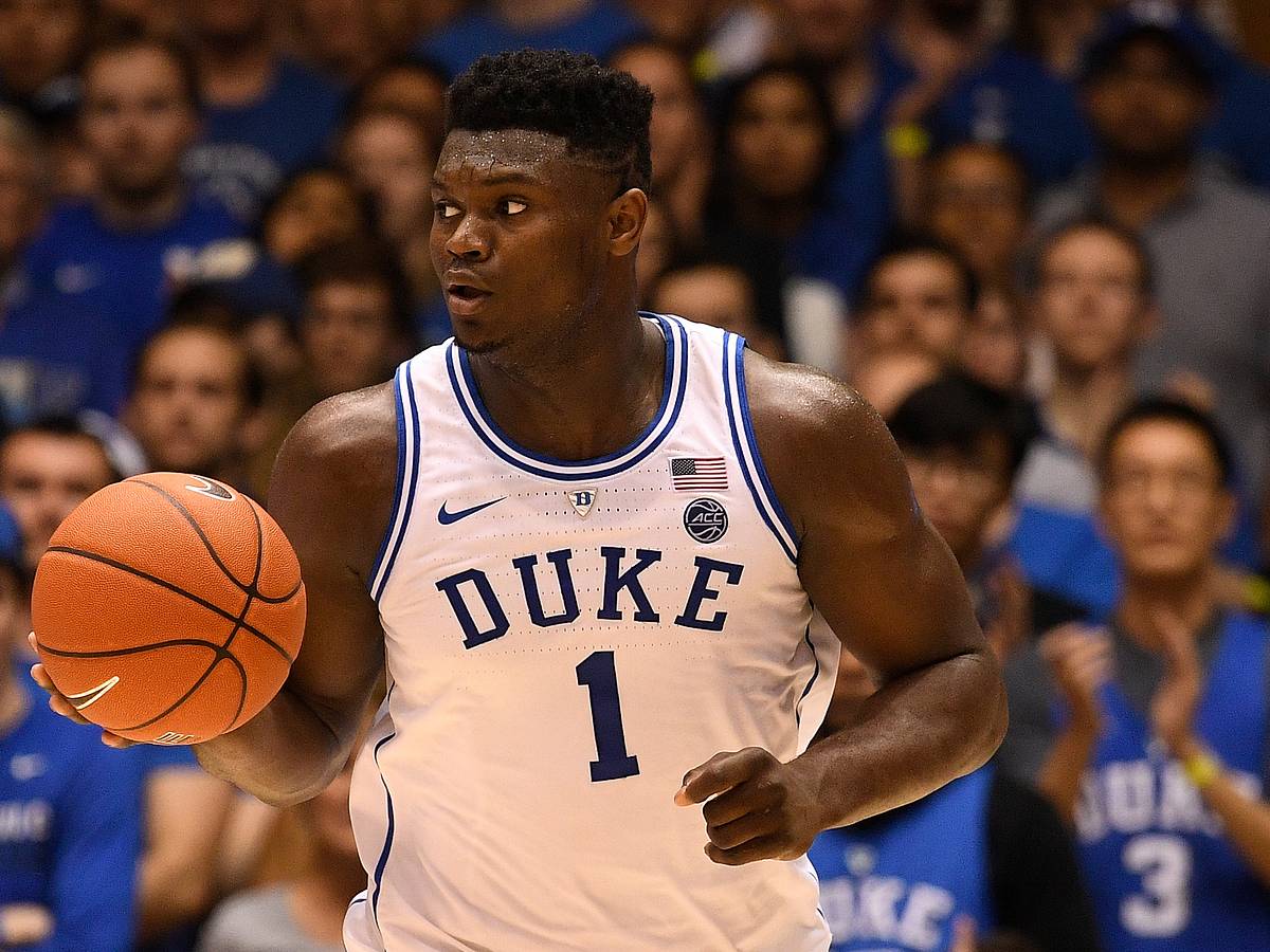Zion Williamson sneakers: Duke star 