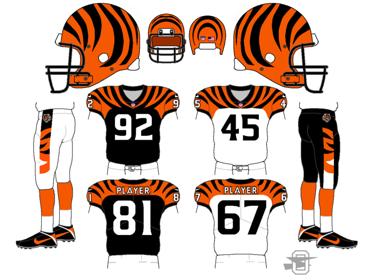Here Are the New Cincinnati Bengals Uniforms