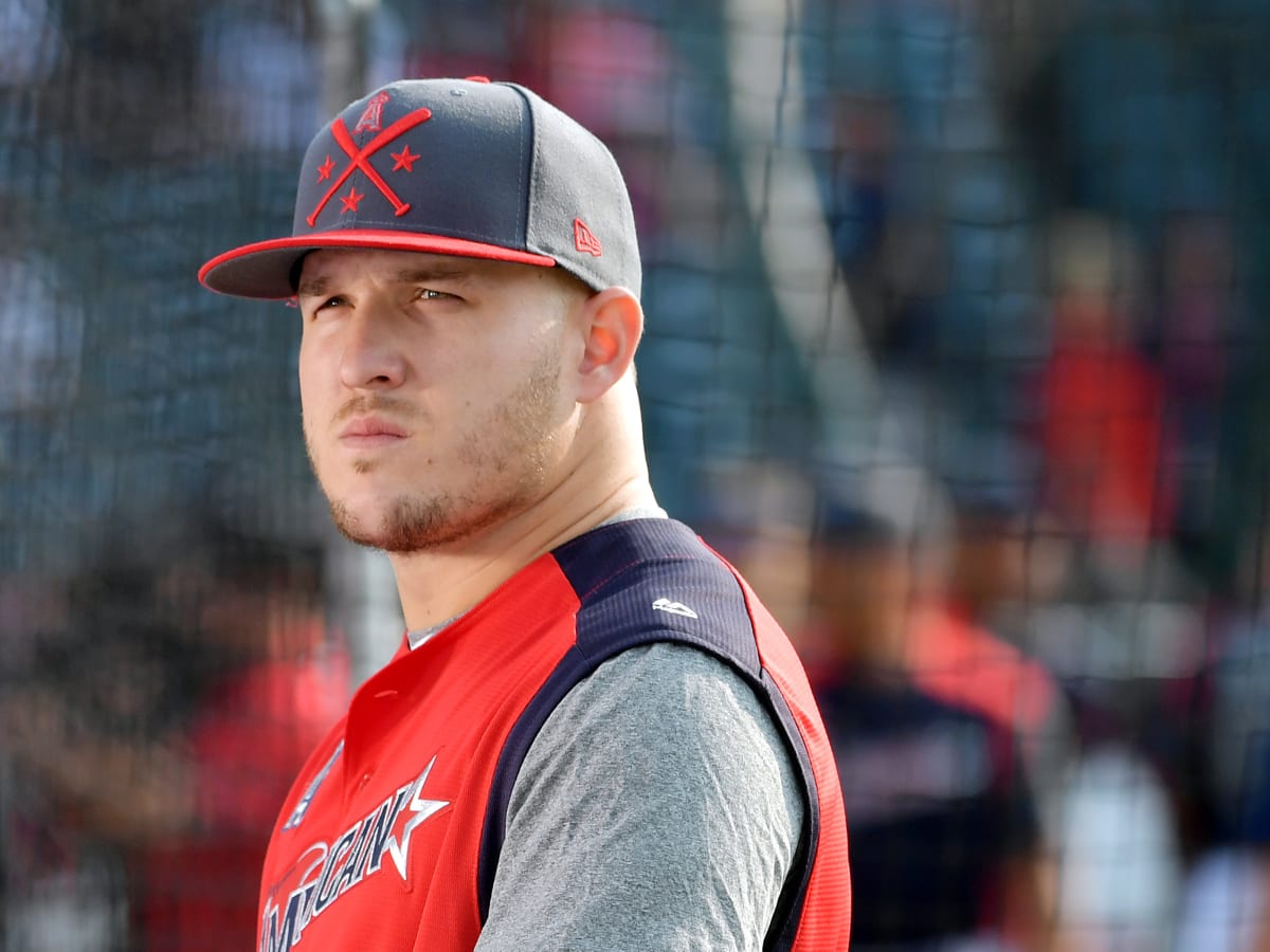 Mike Trout honors Tyler Skaggs with No. 45 jersey at All-Star Game