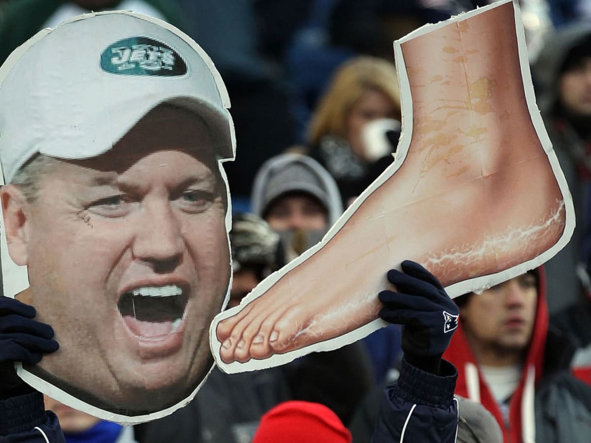 Rex Ryan references foot fetish past on