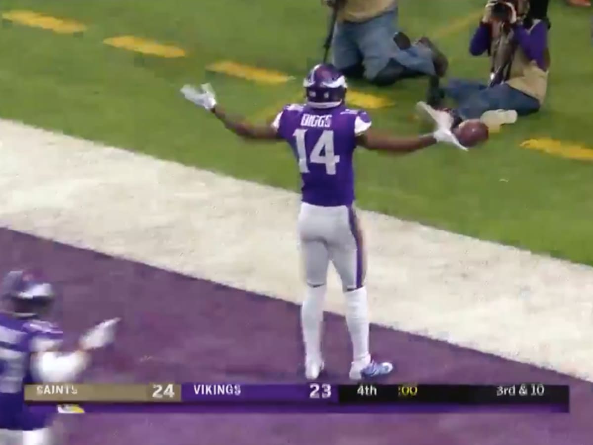 Saints vs. Vikings: Stefon Diggs rescued the Vikings' with a last-second  touchdown 