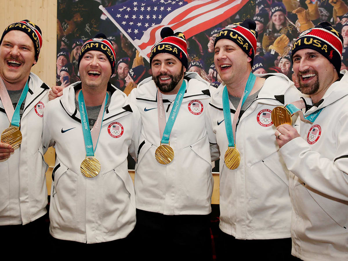 Usa Curling Gold Medal Team Is Busy Surging Since 18 Olympics Sports Illustrated