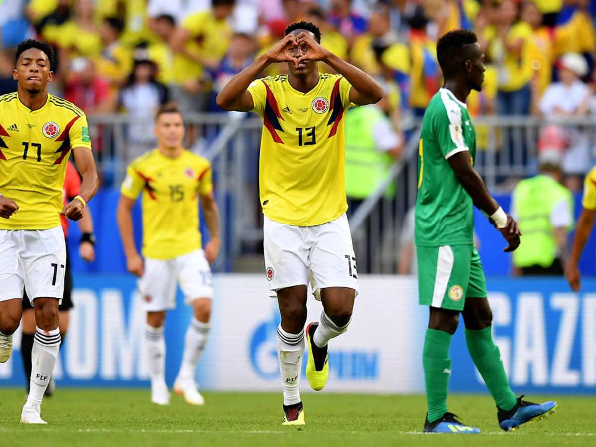 Senegal 0 Colombia 1 Cafeteros Top Group On Mina S Goal Video Sports Illustrated