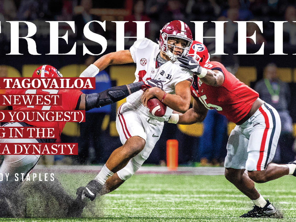 Alabama's won the national championship because of freshmen, and not just Tua Tagovailoa