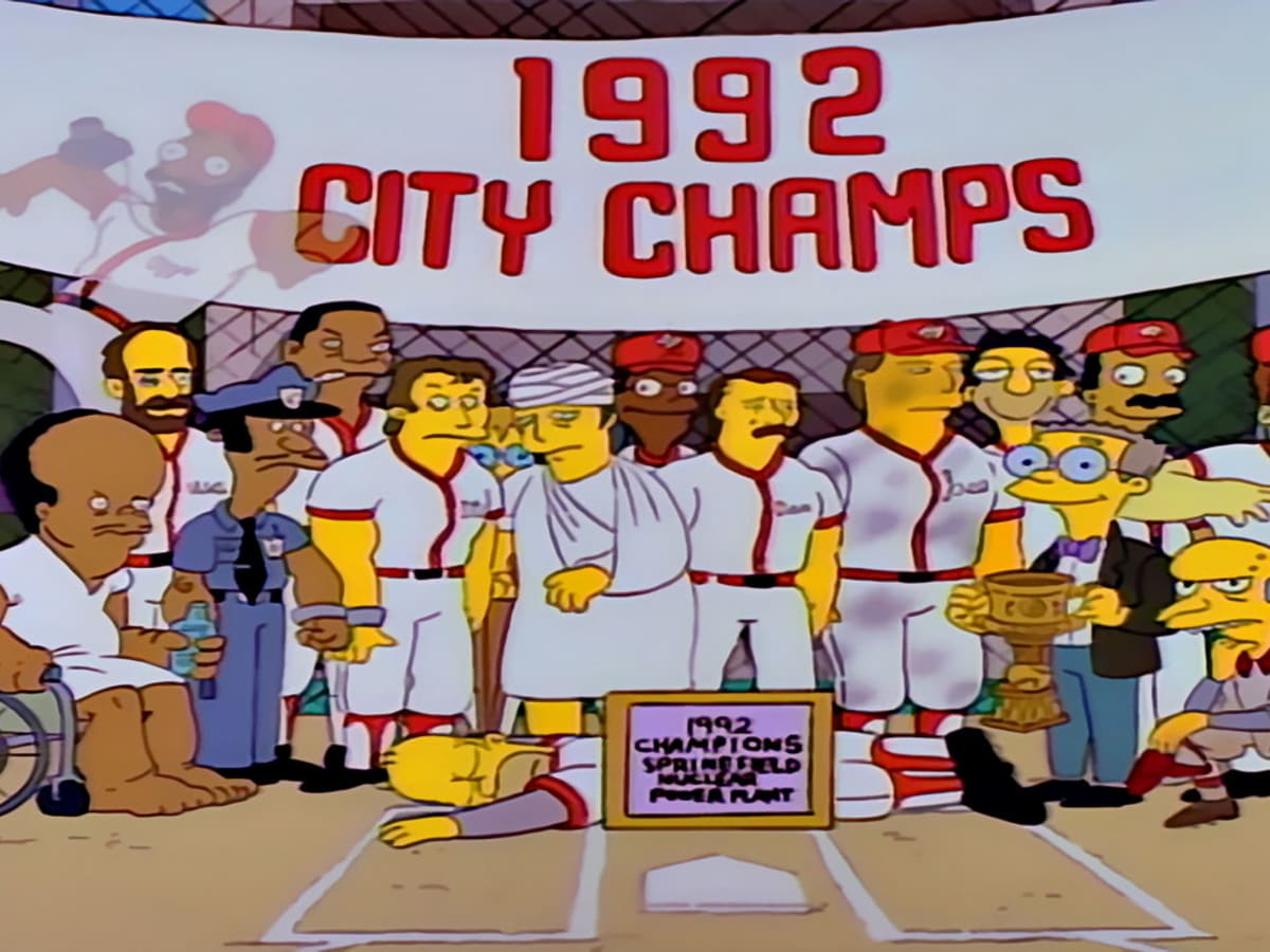 The Simpsons: "Homer At The Bat" best part of 1992 for most of Springfield stars - Sports Illustrated