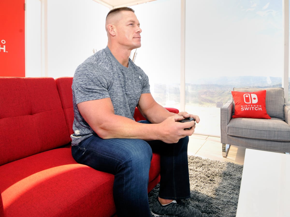John Cena On The Rock Aj Styles Nintendo Switch Sports Illustrated