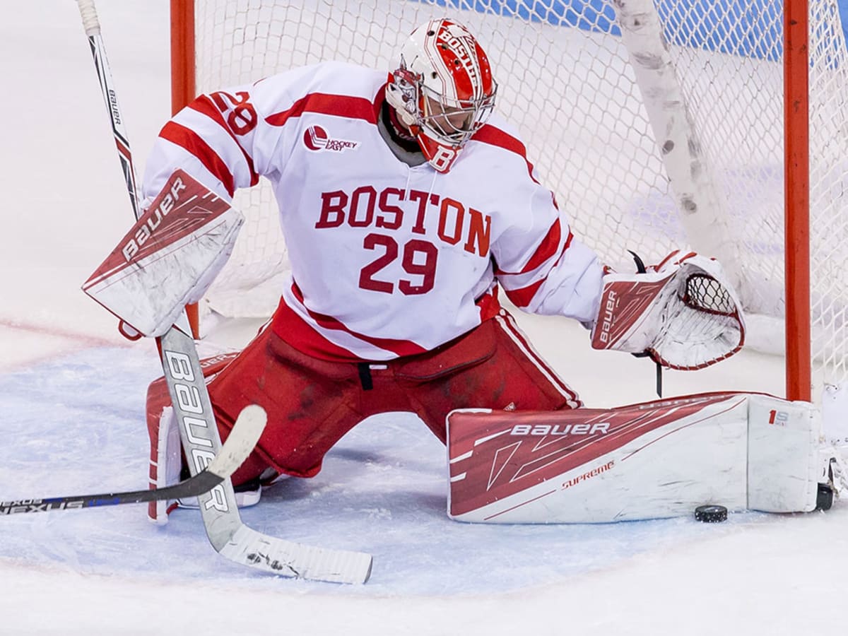 Former Lakeville goalie Jake Oettinger has epic 64save santos.cis