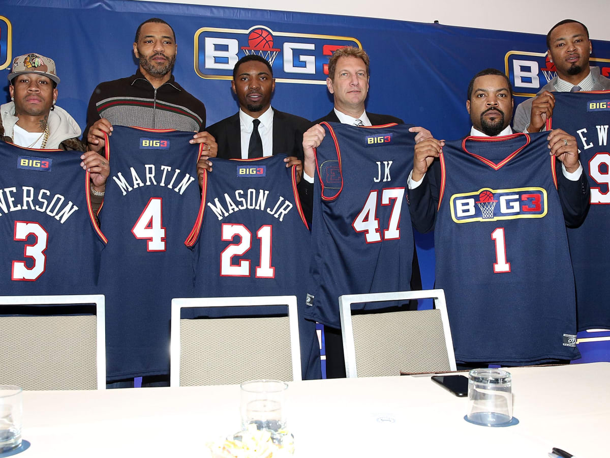Allen Iverson, ex-NBA players find home, camaraderie in Ice Cube's Big3  league
