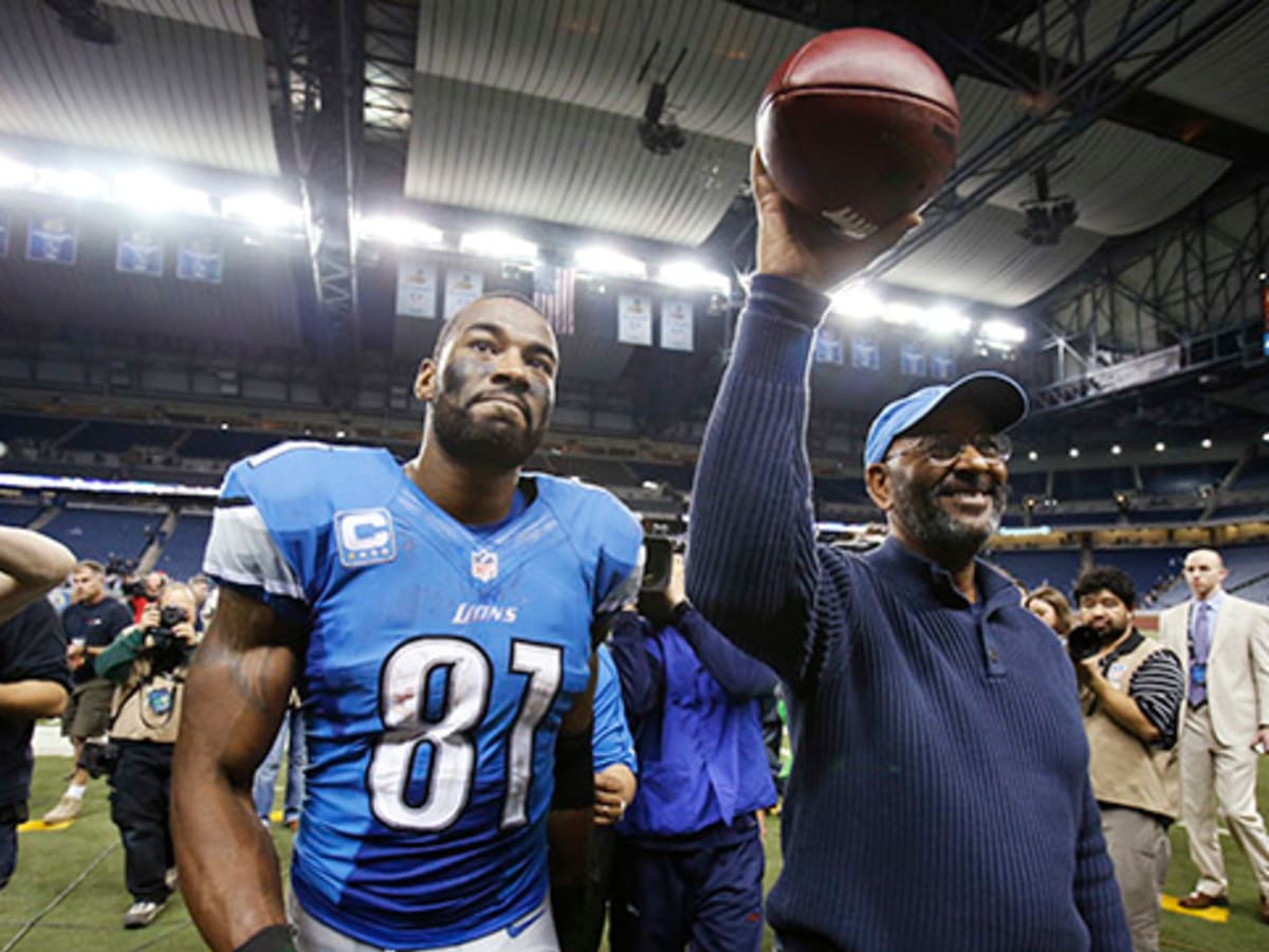 A Lions fan learns about fatherhood from Calvin Johnson Sr. - Sports  Illustrated