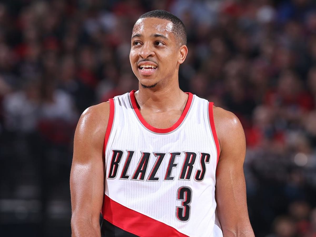 Blazers hold press conference for CJ McCollum's contract extension