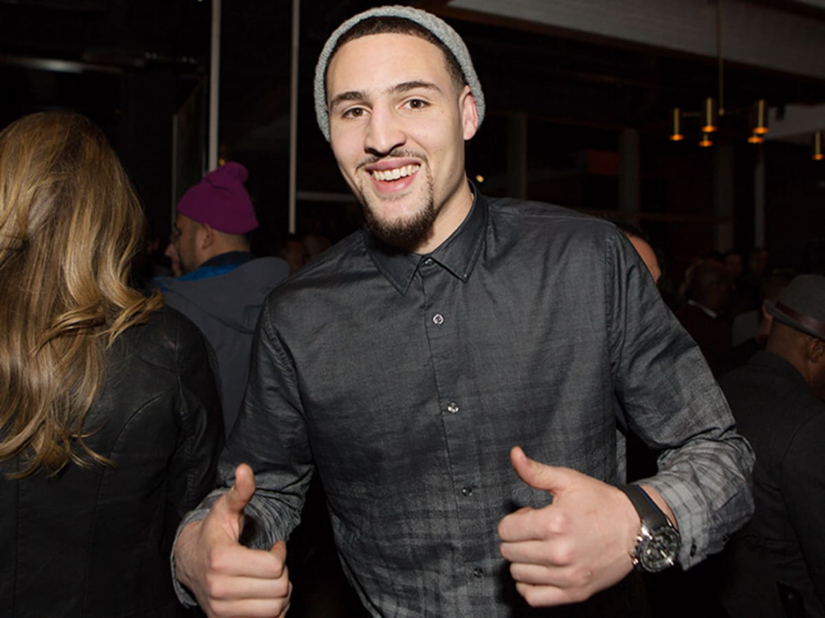 Klay Thompson looks underwhelmed by his first signature Shoe from