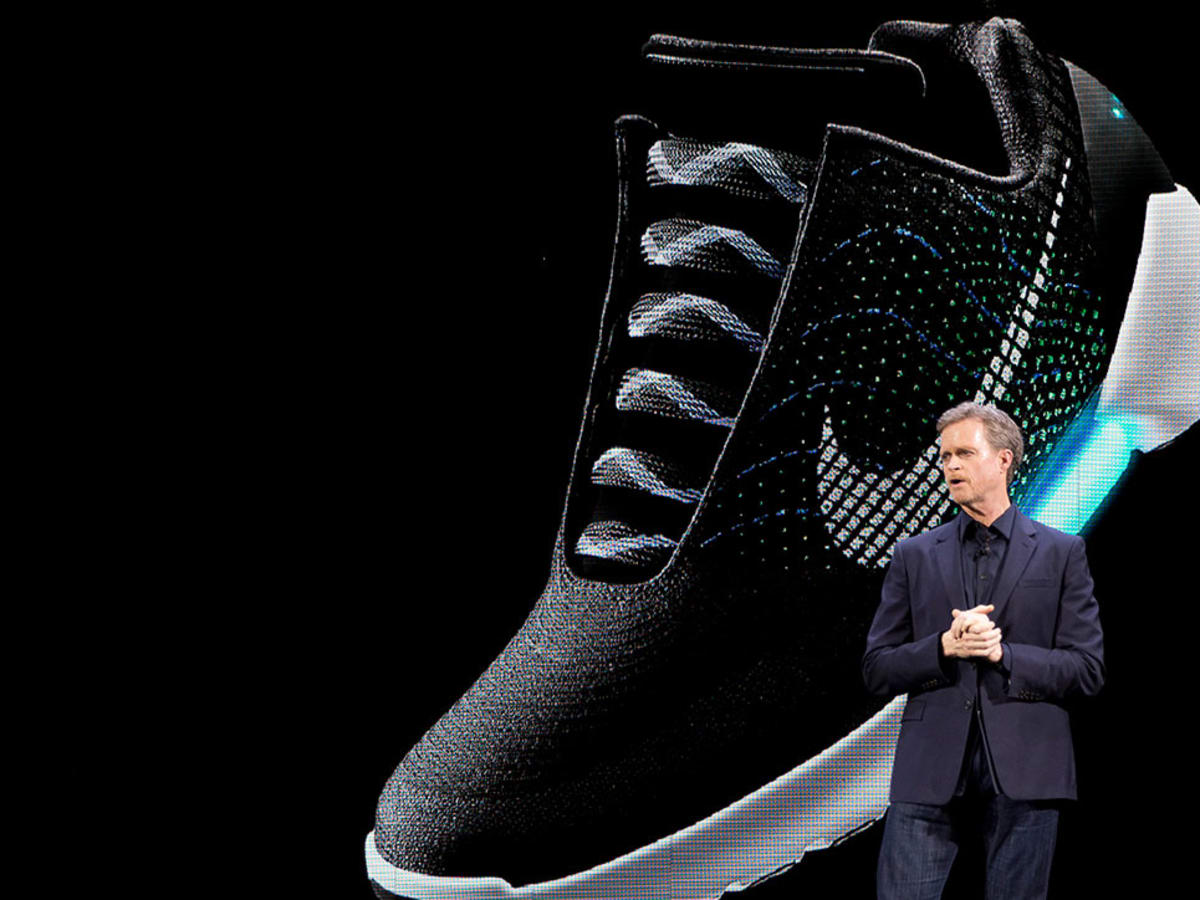 Nike self-lacing shoe: HyperAdapt 1.0 
