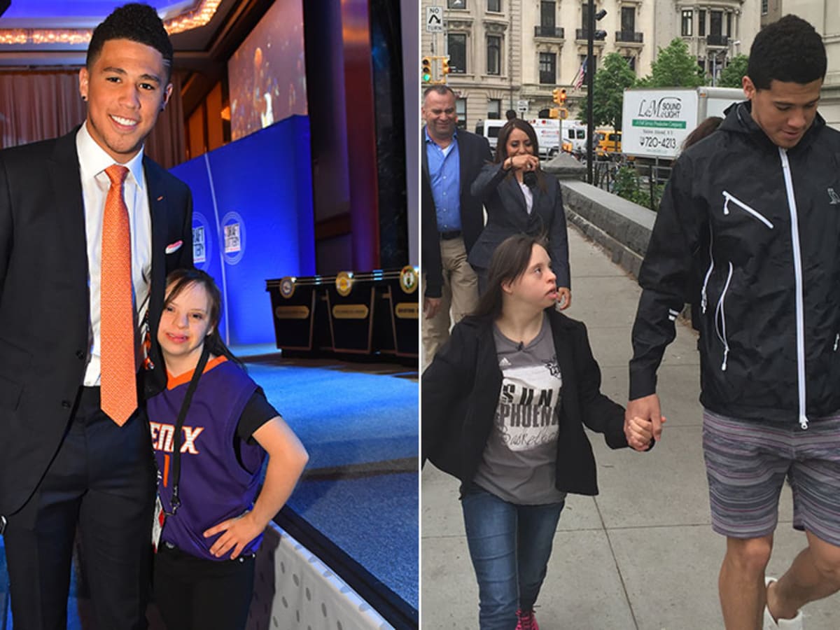 Devin Booker Forms Unlikely Bond With Phoenix Suns Fan Sports Illustrated