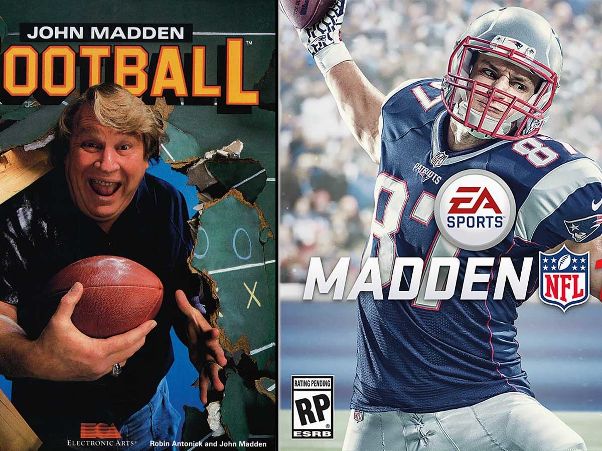 madden covers over the years