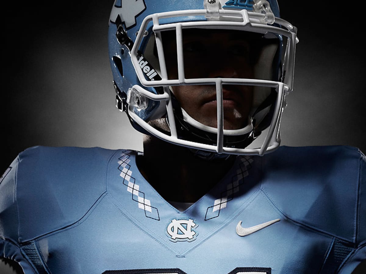 north carolina tar heels football uniforms