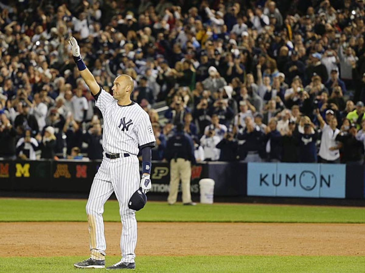 Derek Jeter New York Yankees says goodbye in grand way walk-off hit -  Sports Illustrated