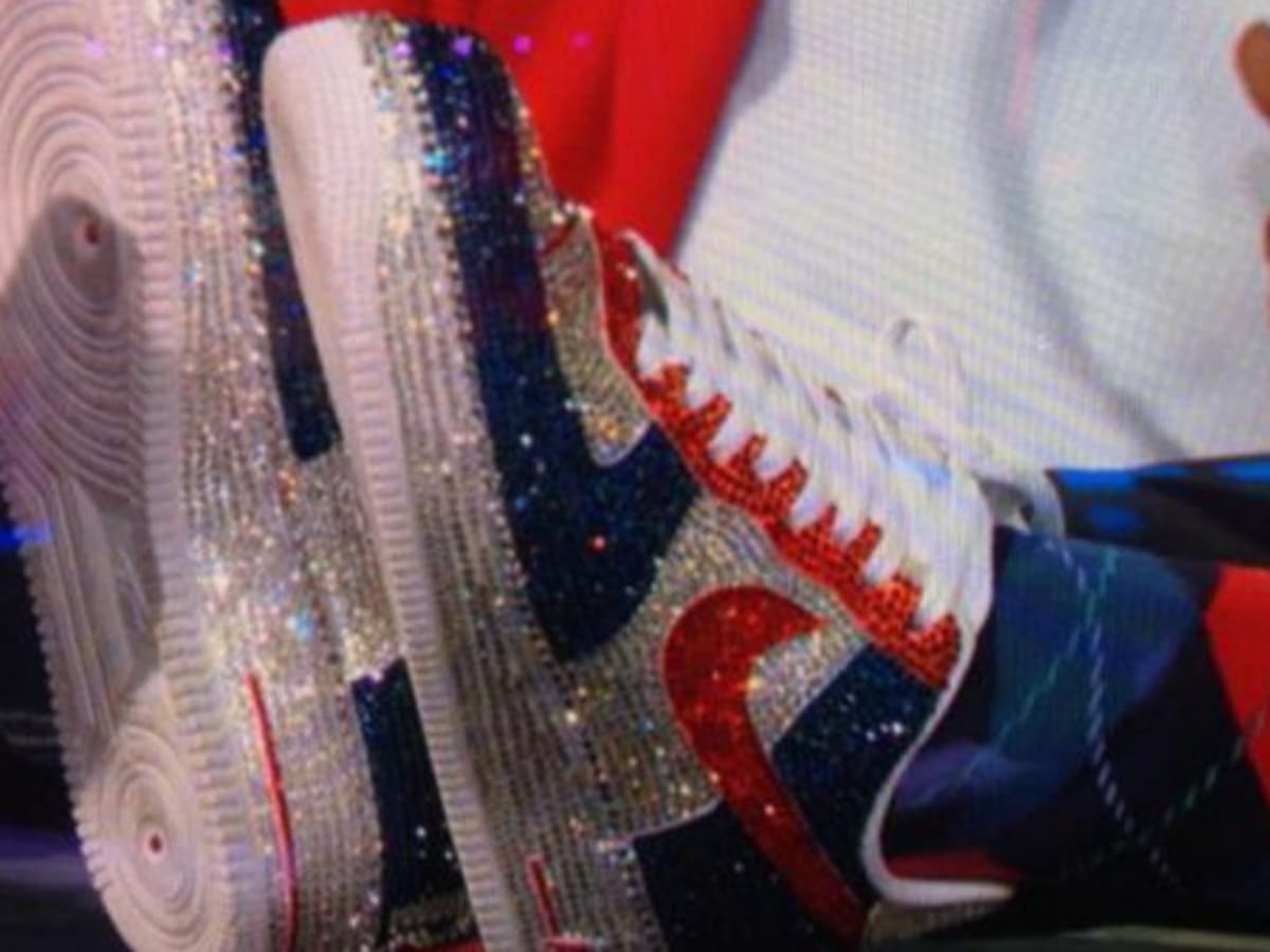 bedazzled air force 1s