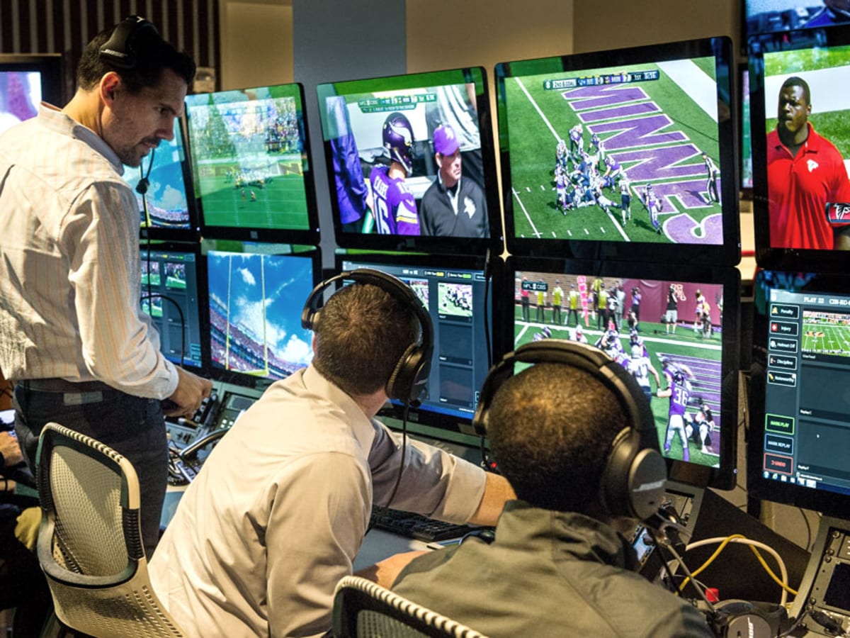 Behind the scenes at the NFLs new replay review center in New York