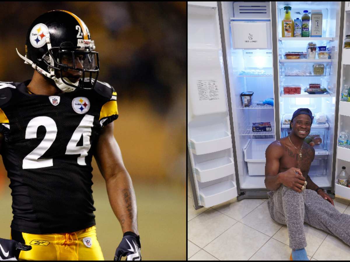 Fridge Raider Pittsburgh Steelers Cornerback Ike Taylor Sports Illustrated