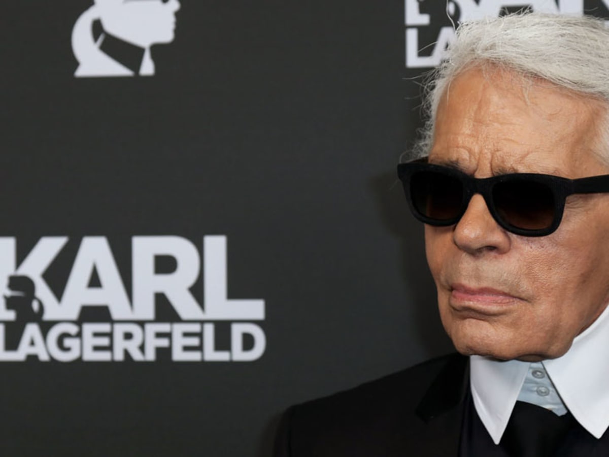 Karl Lagerfeld's Louis Vuitton Punching Bag Is a TKO