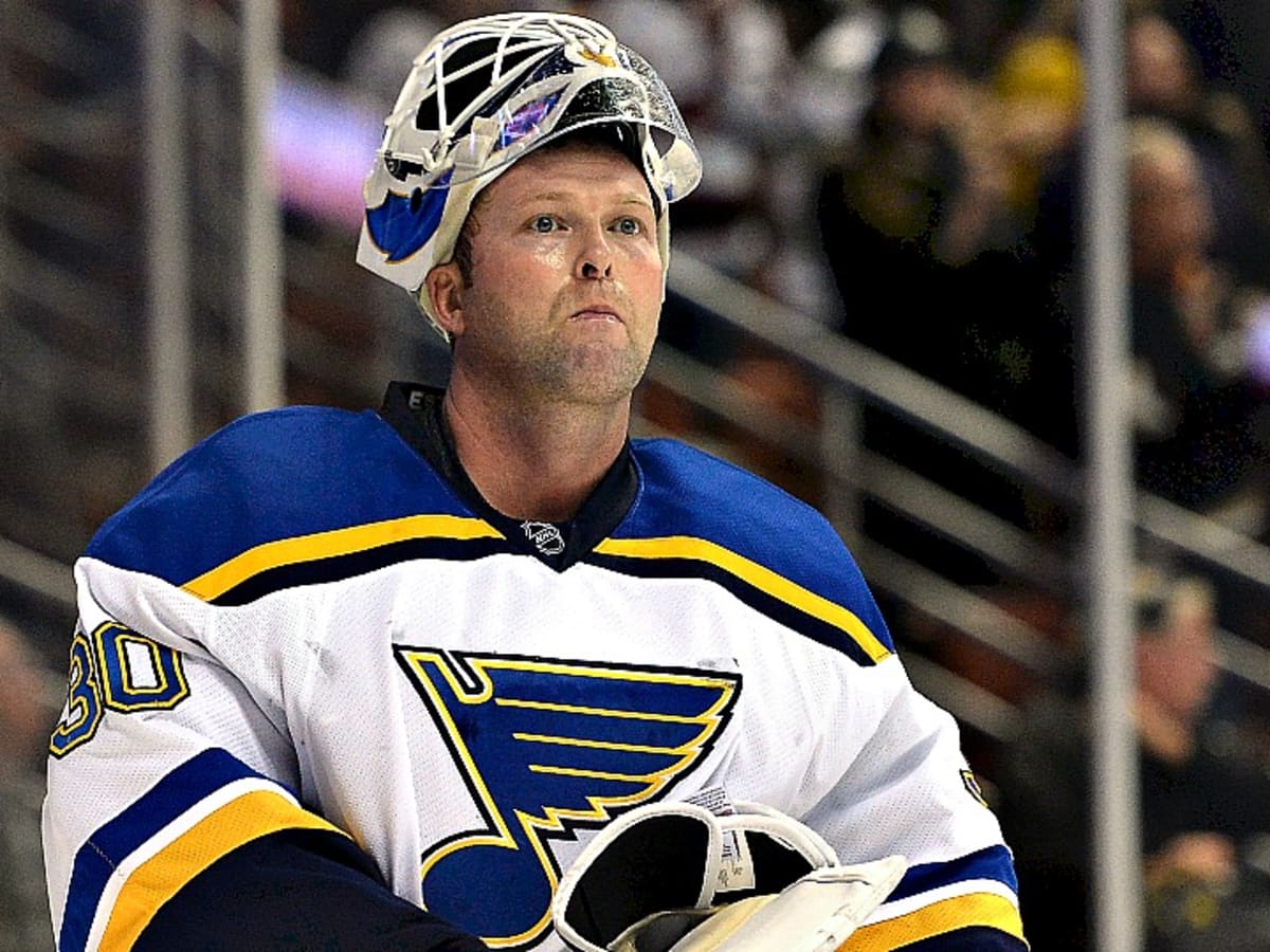 Former Blue (still weird) Martin Brodeur inducted into the Hockey Hall of  Fame. - St. Louis Game Time