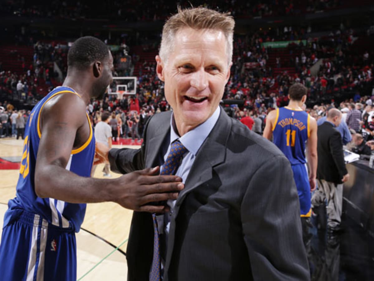 Steve Kerr jokes Warriors' NBA championship was 'all coaching