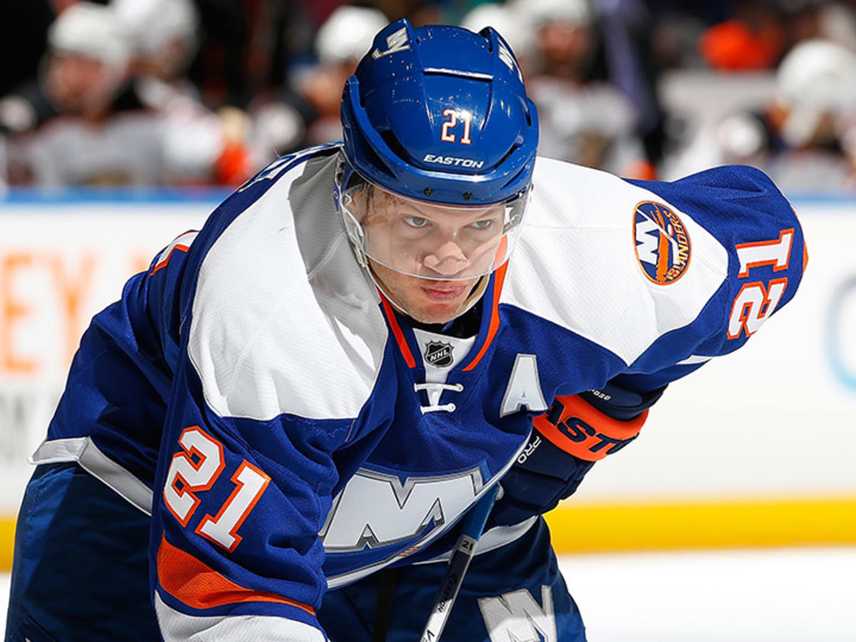 Kyle Okposo from St. Paul Minnesota is picked seventh by the New York  Islanders in the first round of the 2006 NHL entry draft being held at  Vancouver's GM Place, June 24