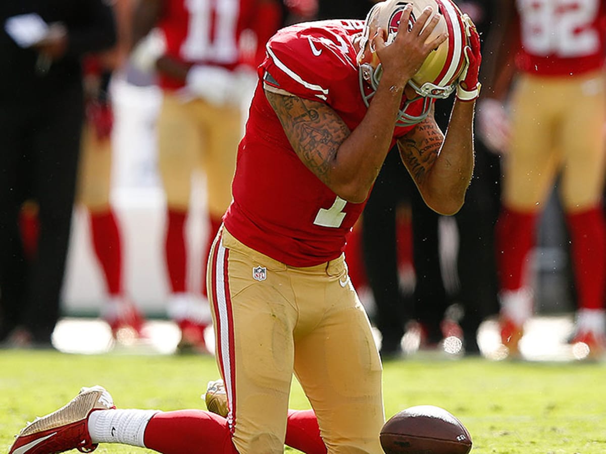 Colin Kaepernick benched by San Francisco 49ers in fourth quarter vs.  Chicago Bears - ESPN