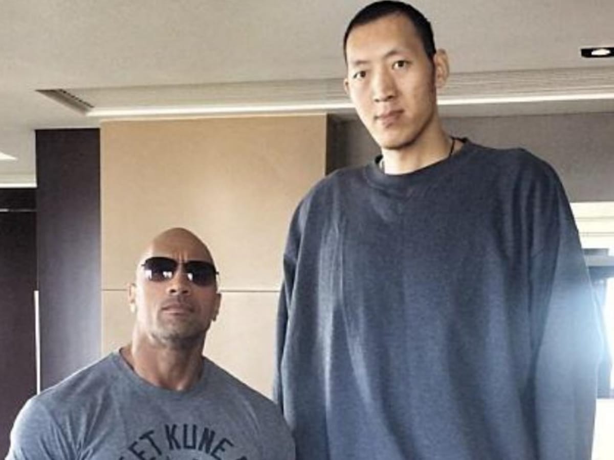 The Rock Looks Like A Pebble Next To 7'9