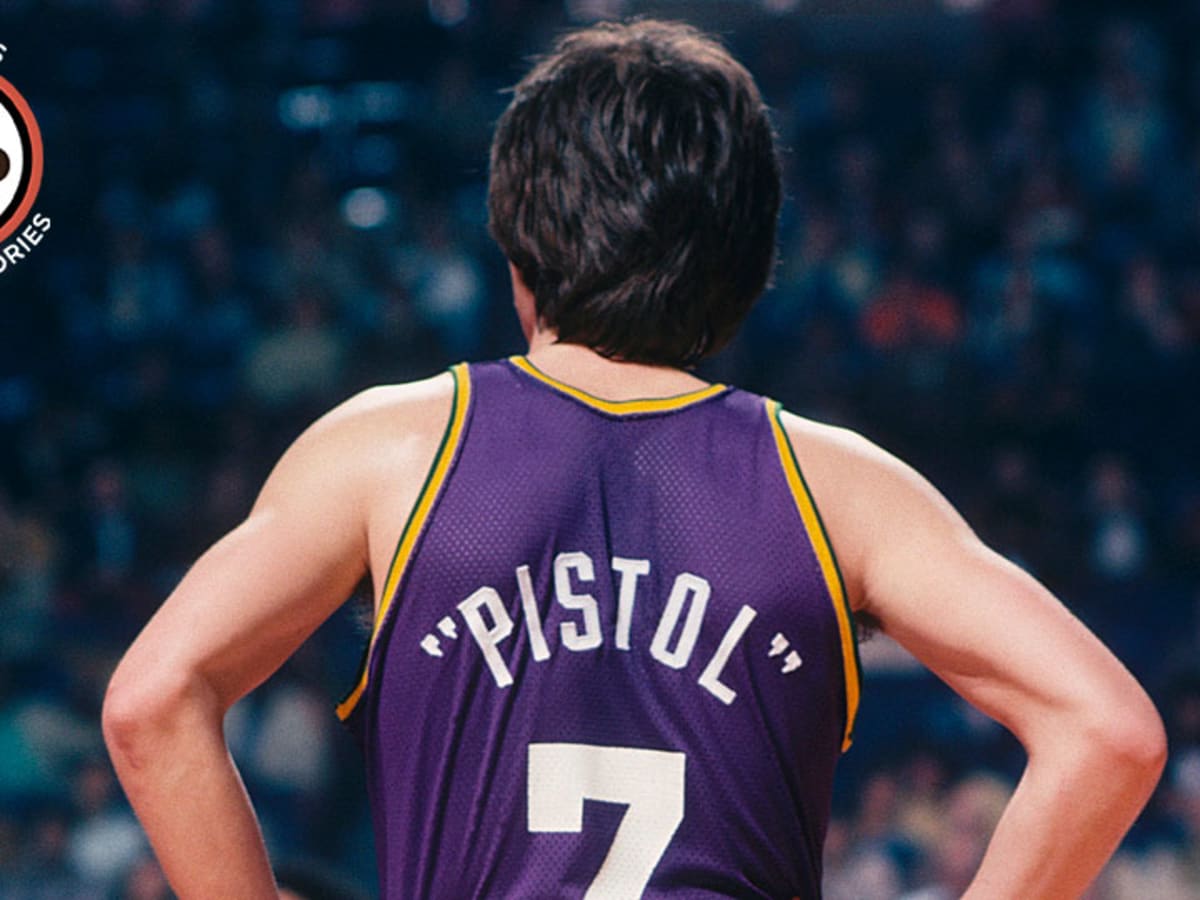 Pete Maravich Pistol Jazz Jersey