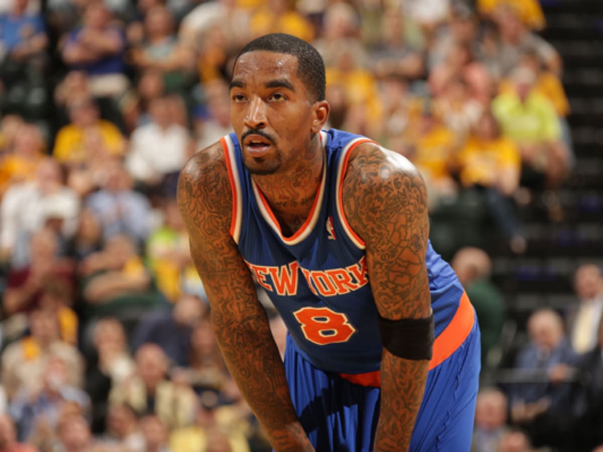 J.R. Smith of the New Orleans Hornets looks on against the Memphis