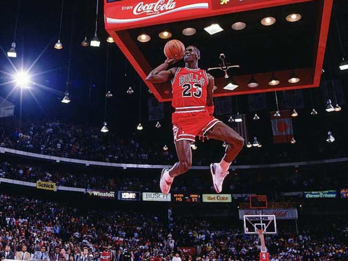 Легендарный прыжок. Знаменитый прыжок Майкла Джордана.