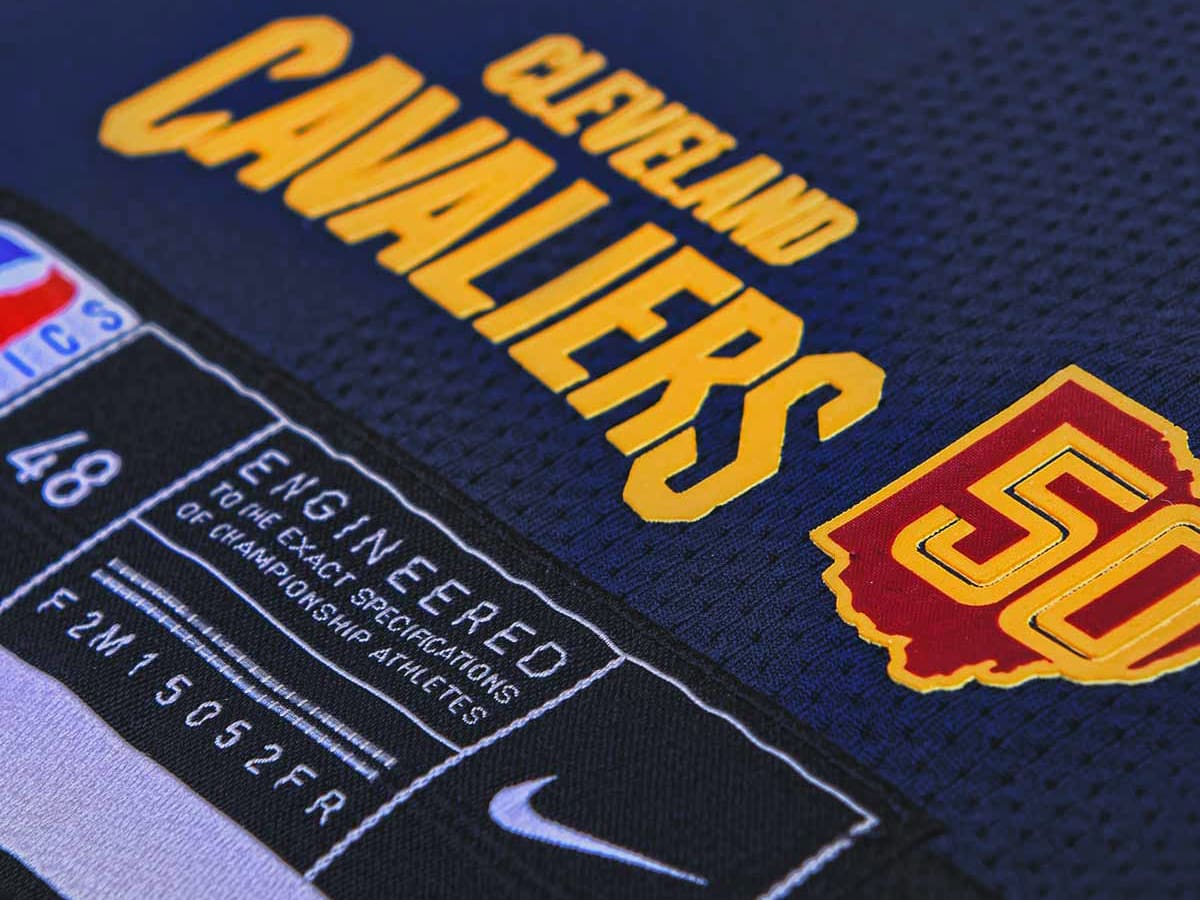 The feather is back: Cavs' new city uniforms spotlight elements of every  era of team history - The Athletic