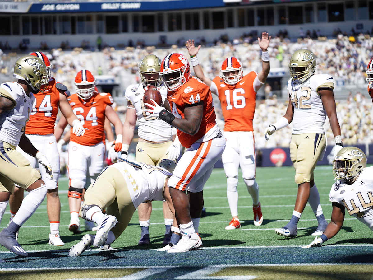 Halftime Analysis Clemson Vs Georgia Tech Sports Illustrated Clemson Tigers News Analysis And More