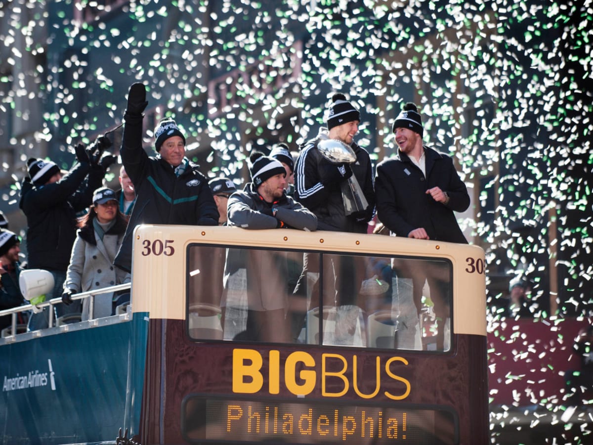Highlights: Wild Eagles Super Bowl victory parade in Philadelphia 