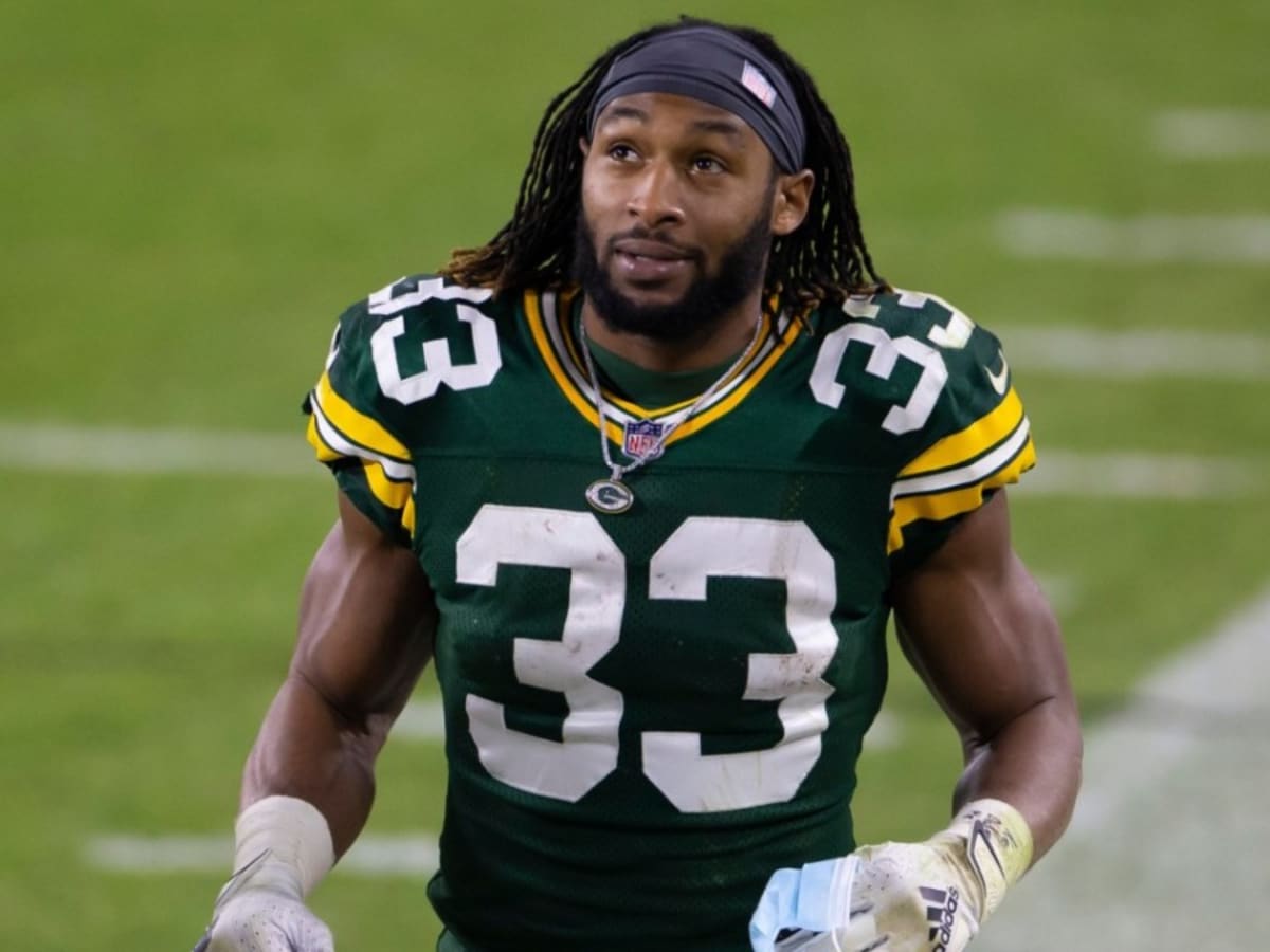 Packers RB Aaron Jones Finds Added Motivation Against Titans' Derrick Henry  - Sports Illustrated Green Bay Packers News, Analysis and More