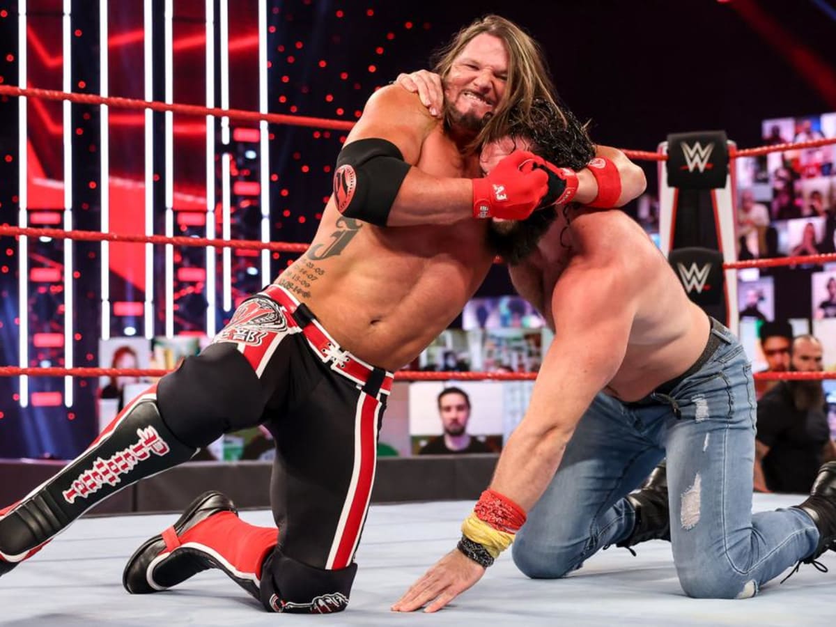 WWE Untold with AJ Styles details. jordan aj styles. 
