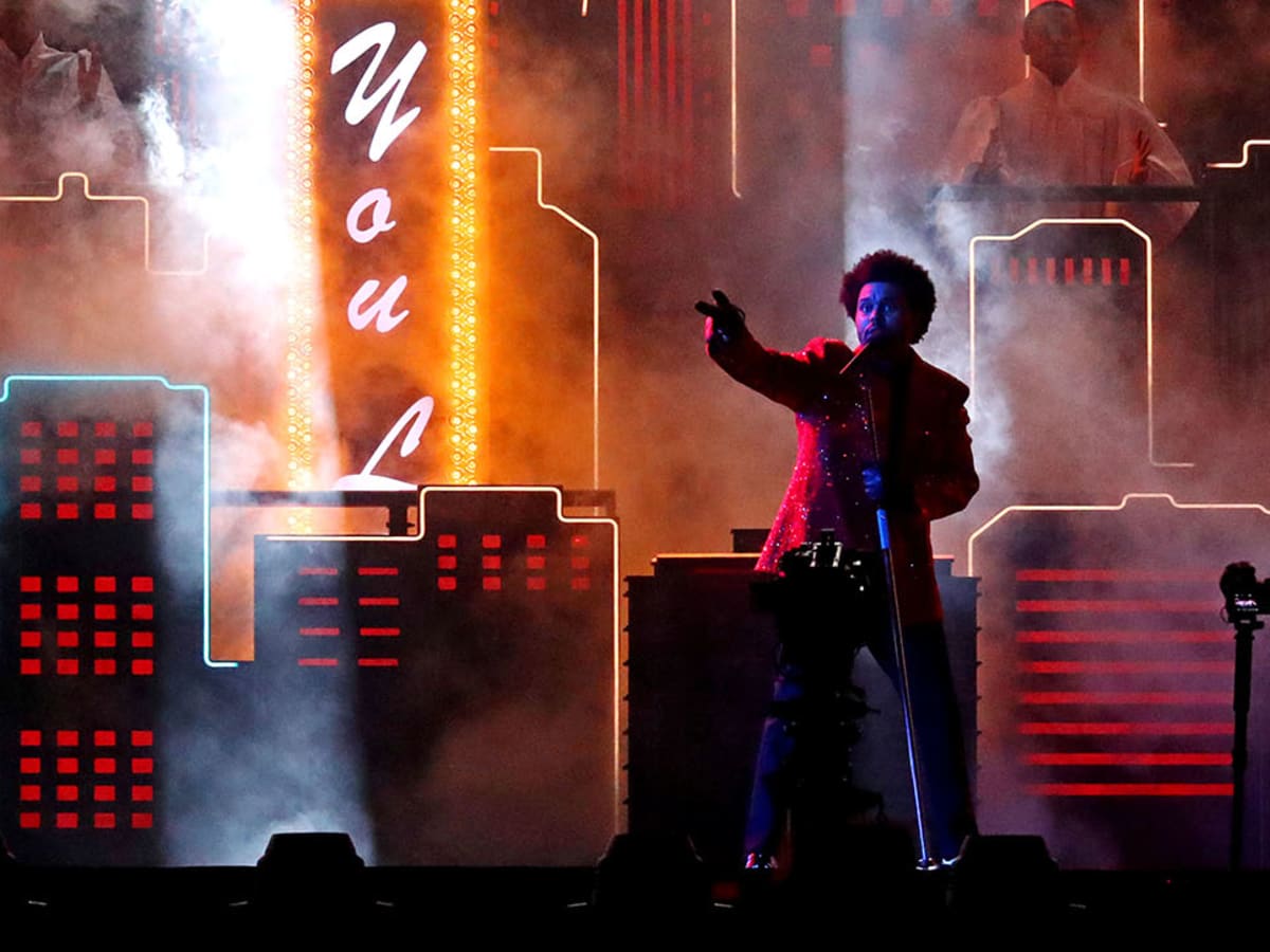 The Weeknd's Super Bowl halftime show will take place in the stands