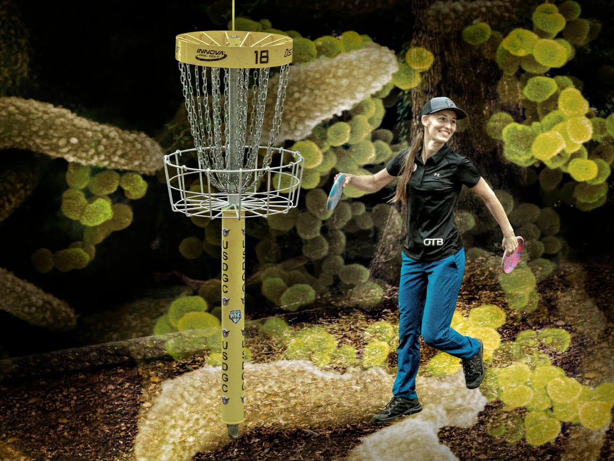 Disc golf is the rare sport that's thrived during the pandemic