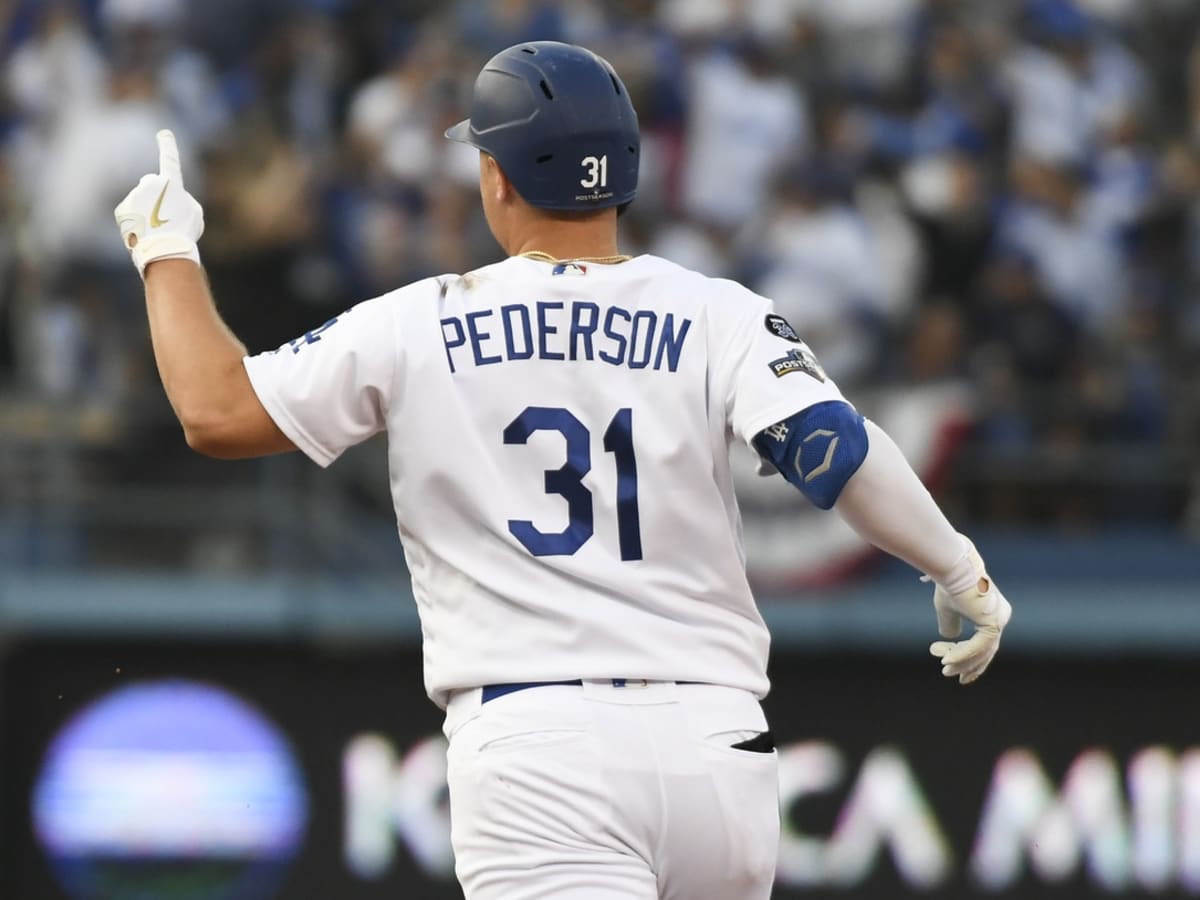 Men's Los Angeles Dodgers Joc Pederson 31 2020 World Series