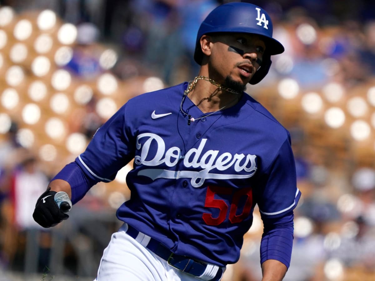 Mookie Betts introduced by Dodgers: 'Same game, just in a different uniform', Red Sox