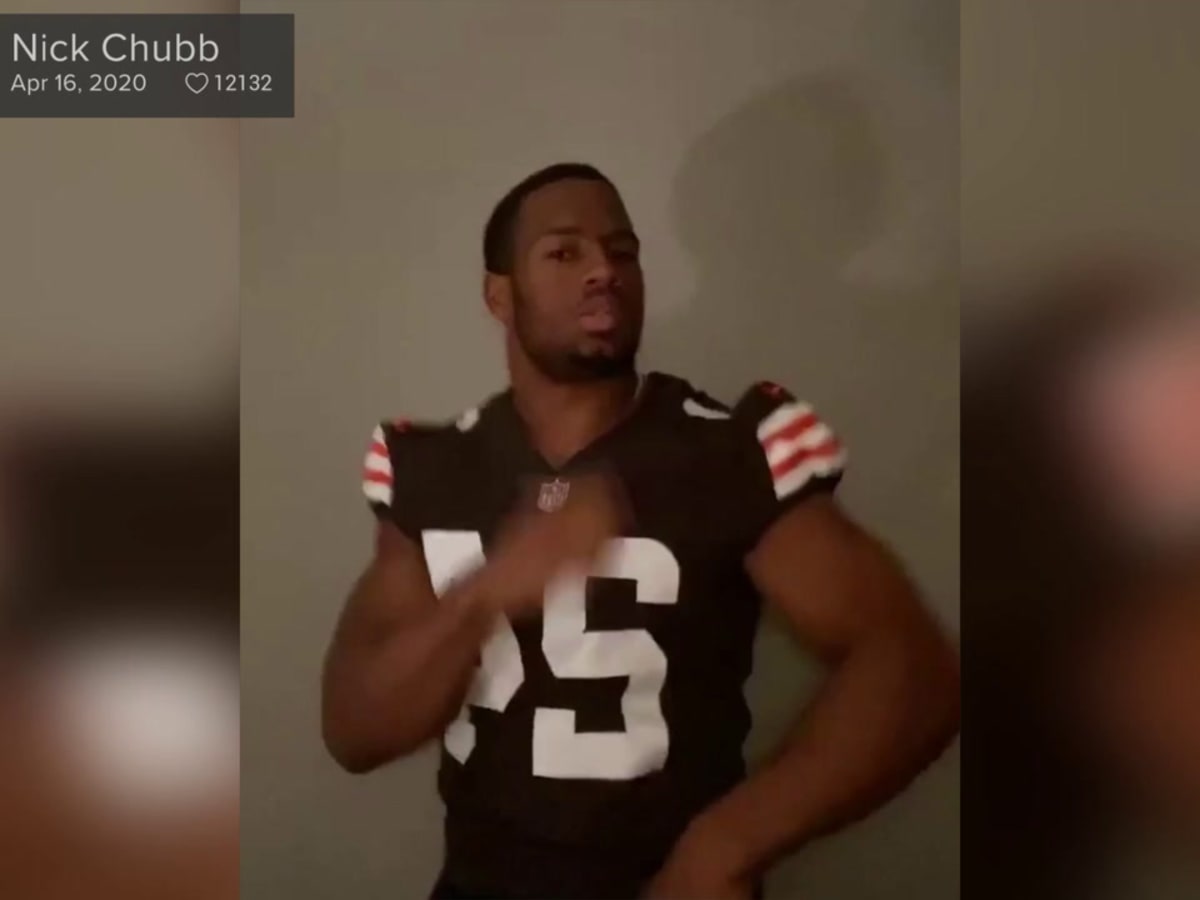 Cleveland Browns Running Back Nick Chubb Appears To Be a Fan Of