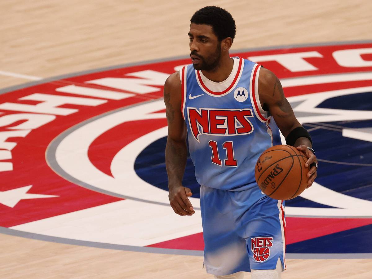kyrie irving nets throwback jersey
