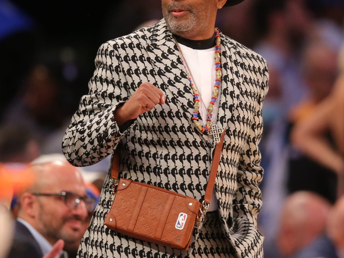 Check Out Spike Lee's $5,000 Louis Vuitton x NBA Suit At The Knicks-Celtics  Game - Fastbreak on FanNation