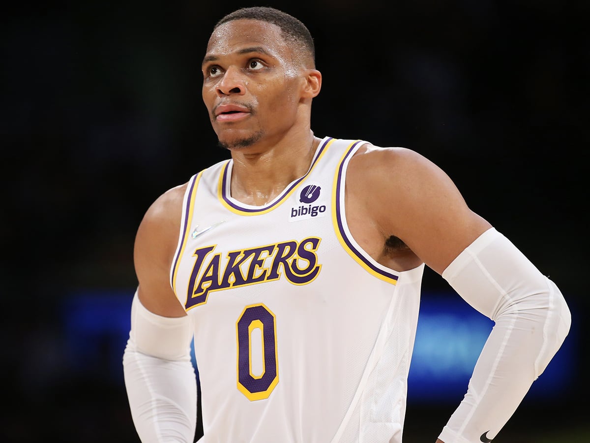 russell westbrook lakers jersey for sale