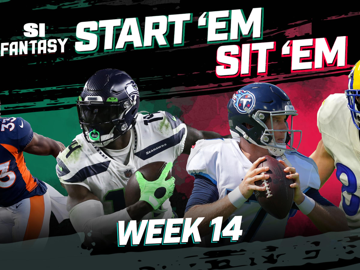 Fantasy Football Friday: Playoffs?! Week 14 Start 'Em, Sit 'Em