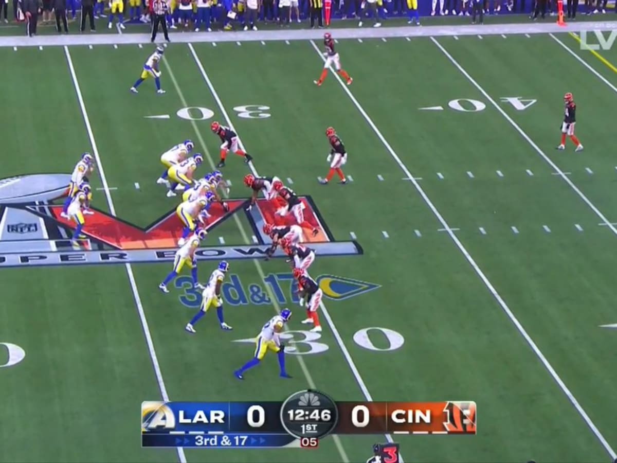 Look NBC unveils new scorebug during Super Bowl LVI