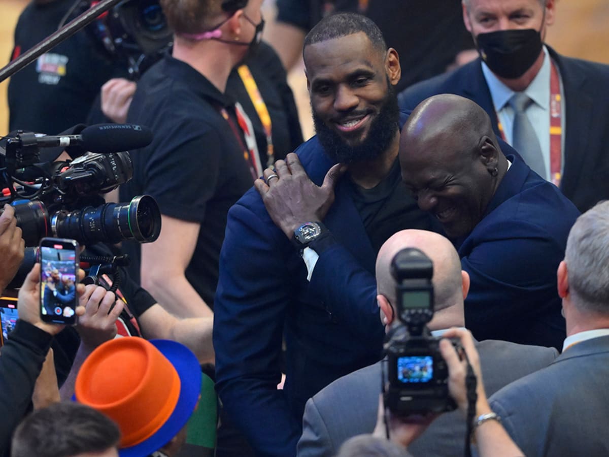 What Michael Jordan Apparently Told LeBron James At The NBA Top 75