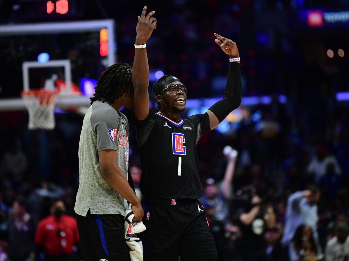 Reggie Jackson chalks up NEAR TRIPLE-DOUBLE in Clippers' 7th straight win  against Lakers 👀 