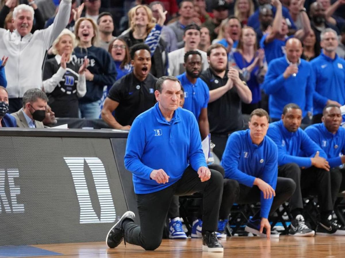Coach K addresses floor slap in Duke's win over Texas Tech: 'What the hell,  why not?” - Sports Illustrated